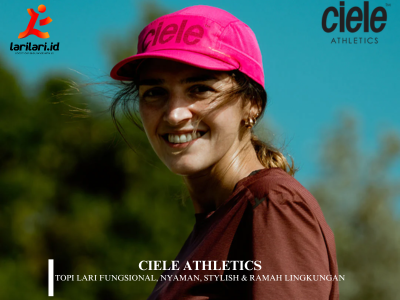 Ciele Athletics, Topi Lari Fungsional, Nyaman, Stylish, dan Ramah Lingkungan
